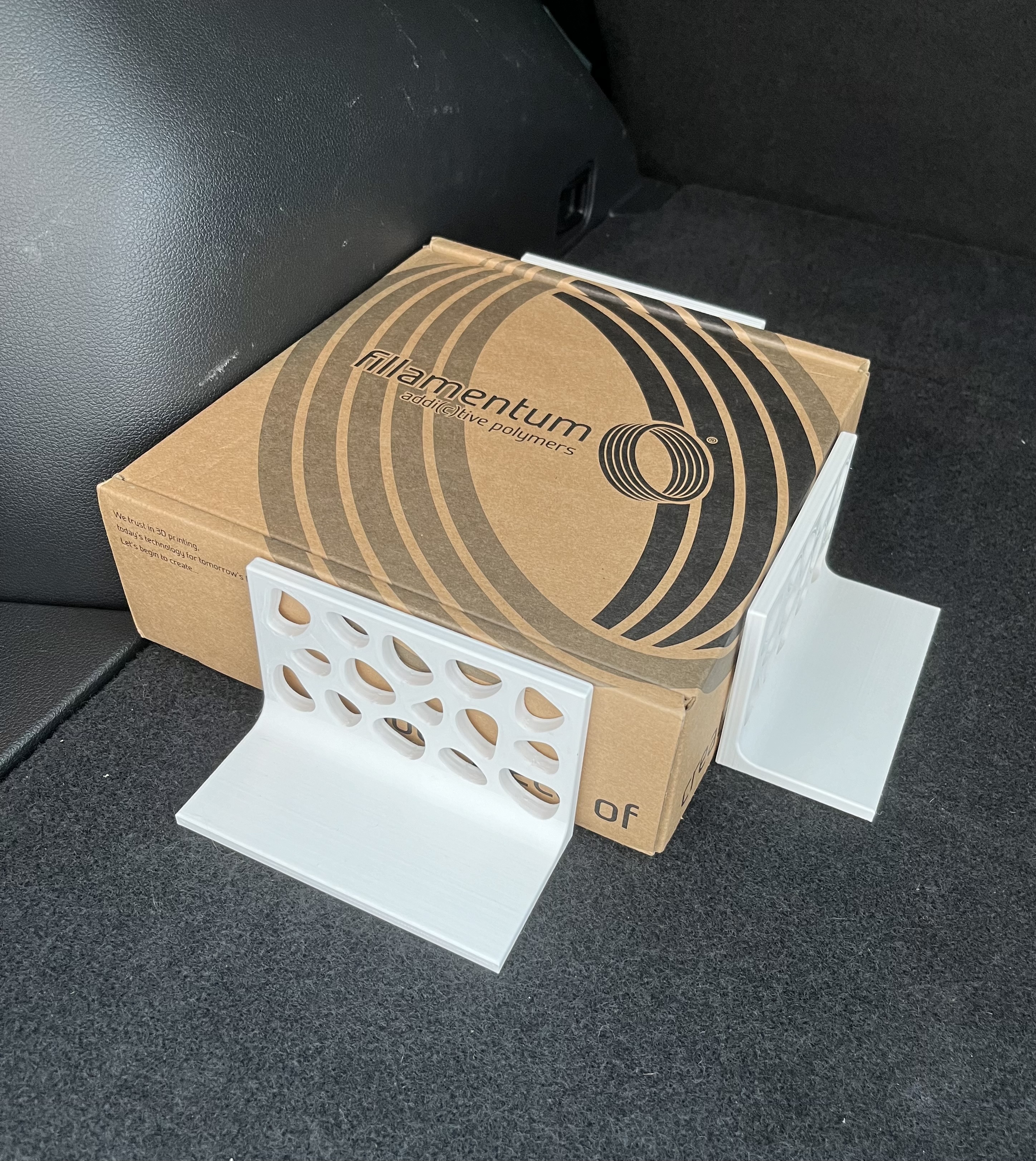 Car trunk stuff holder (velcro) 3D model thumbnail