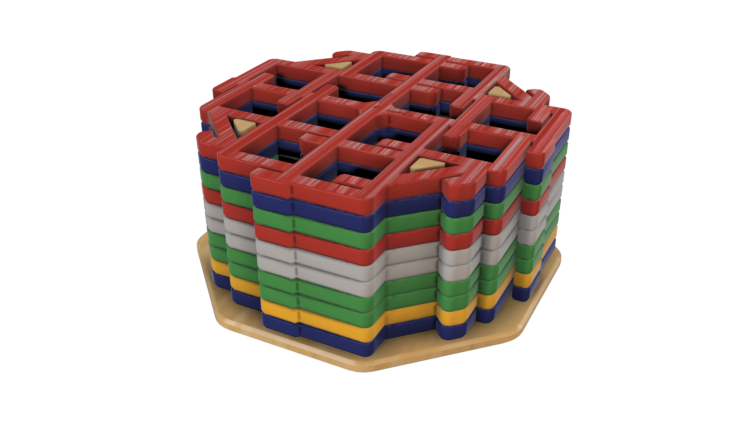 Miniatura 3 do modelo 3D Califlower Coster Holder