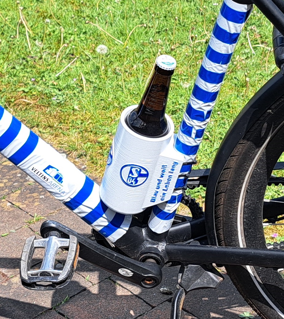 Schalke Fahrrad Flaschenhalter