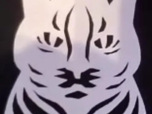 katze wanddeko/wandkunst