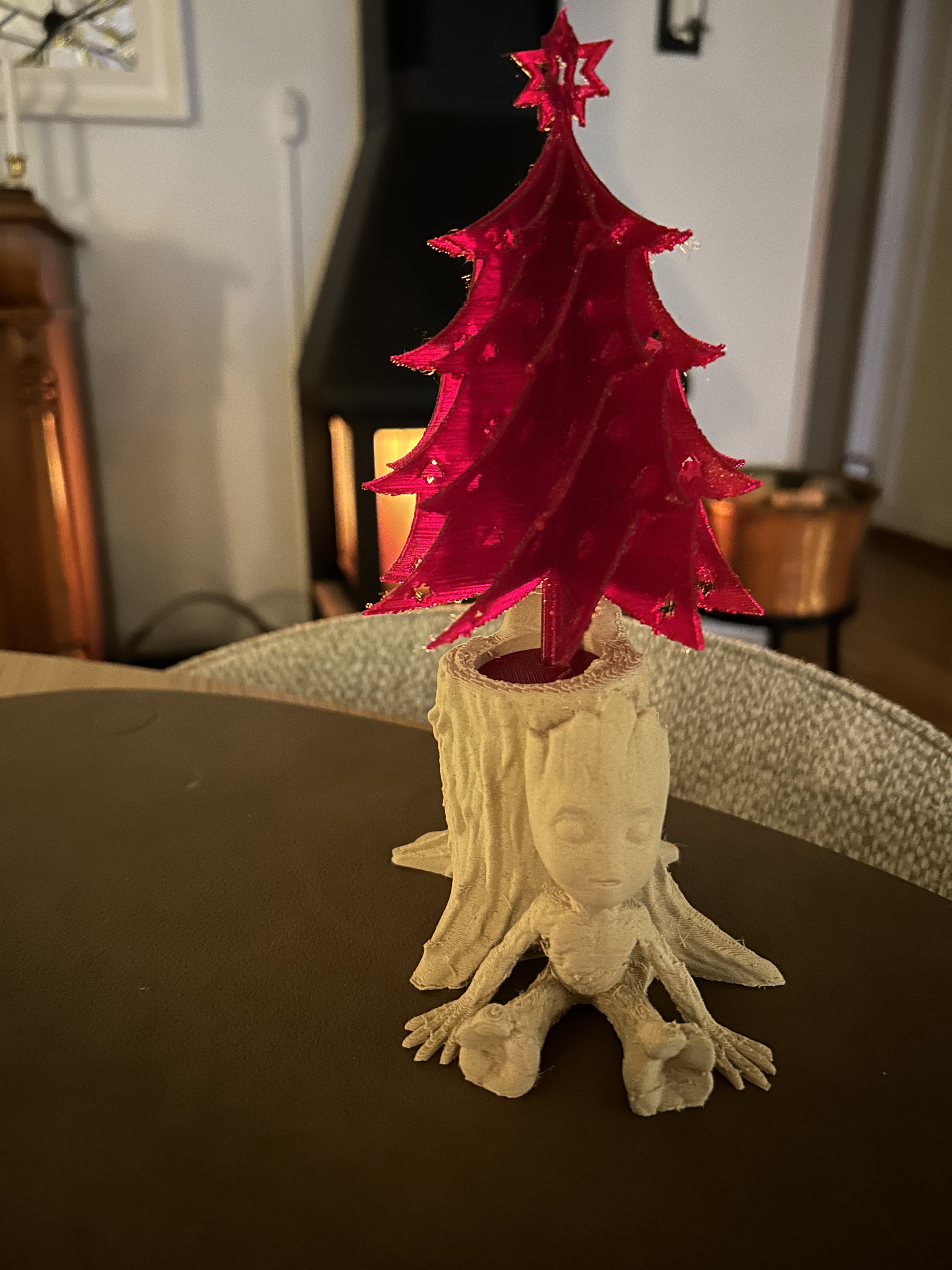 Christmas Tree for the Baby Groot Pot