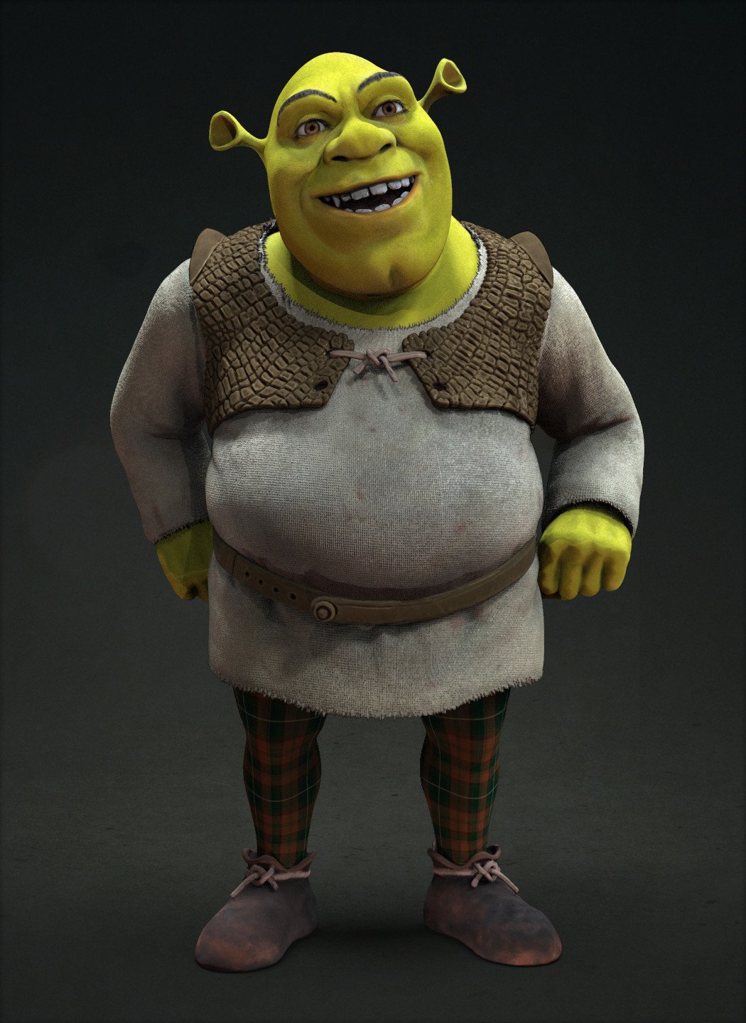 Shrek 3D Printable Model