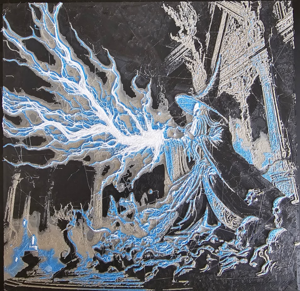 Elden Ring Inspired Wizard (Filament Painting)