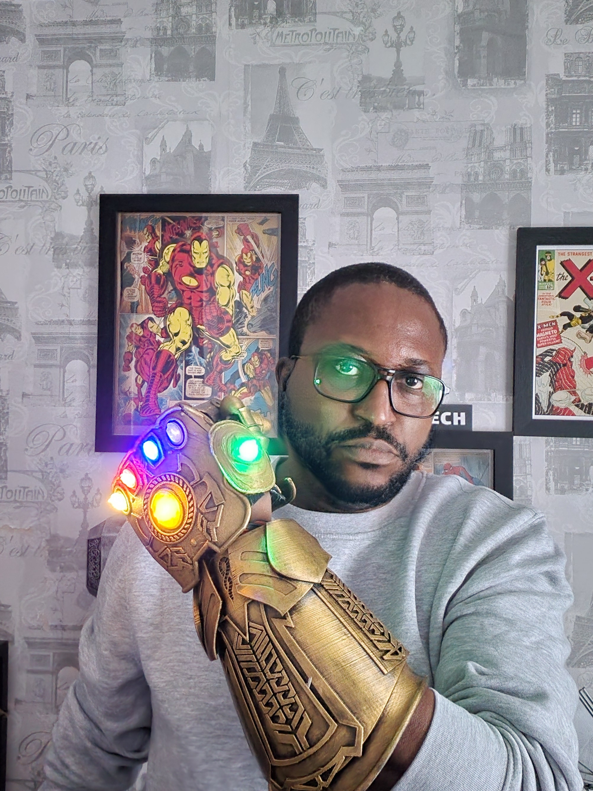 Miniatura 3 do modelo 3D Wearable Thanos Infinity Gauntlet