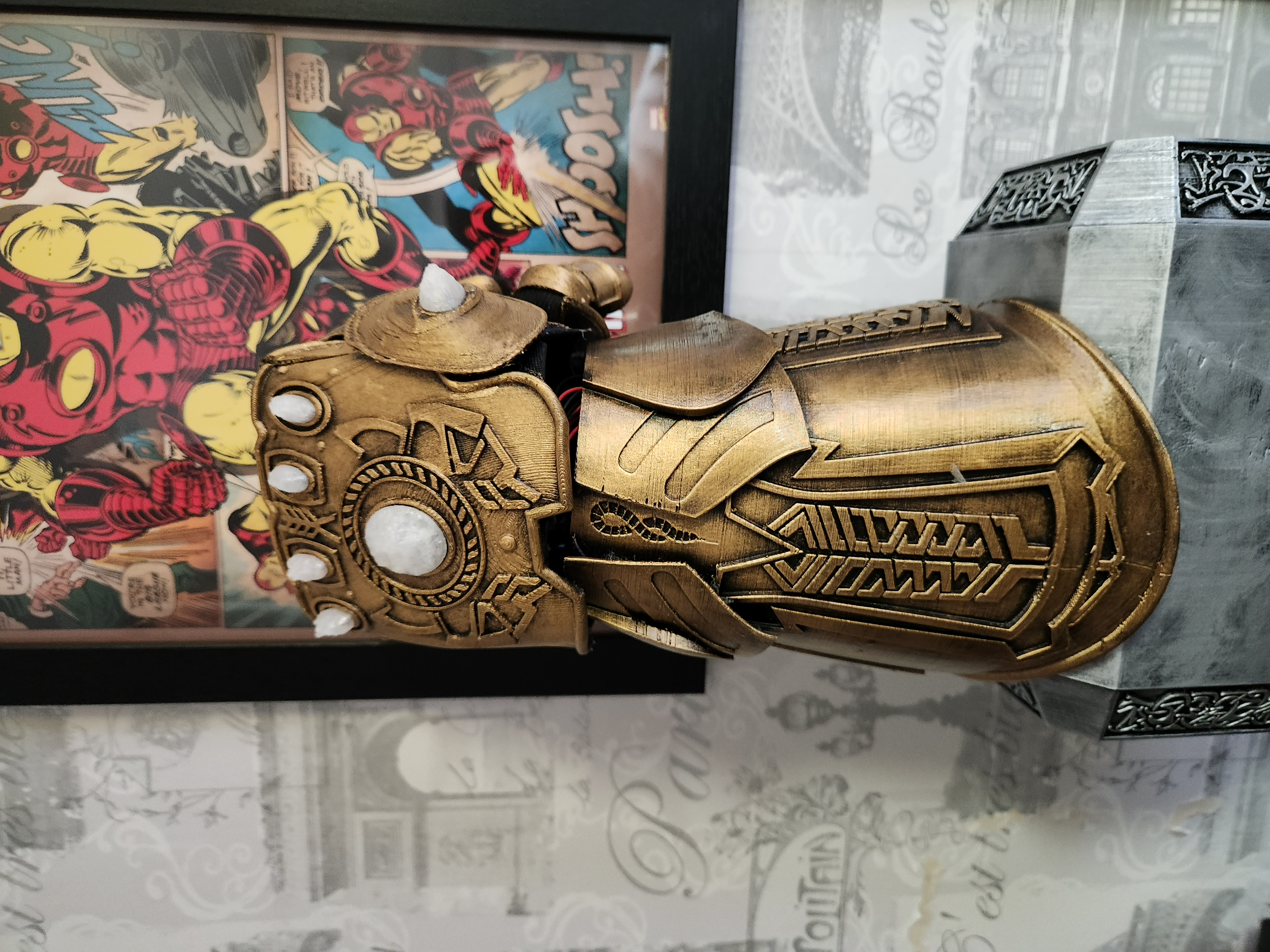 Miniatura 6 do modelo 3D Wearable Thanos Infinity Gauntlet