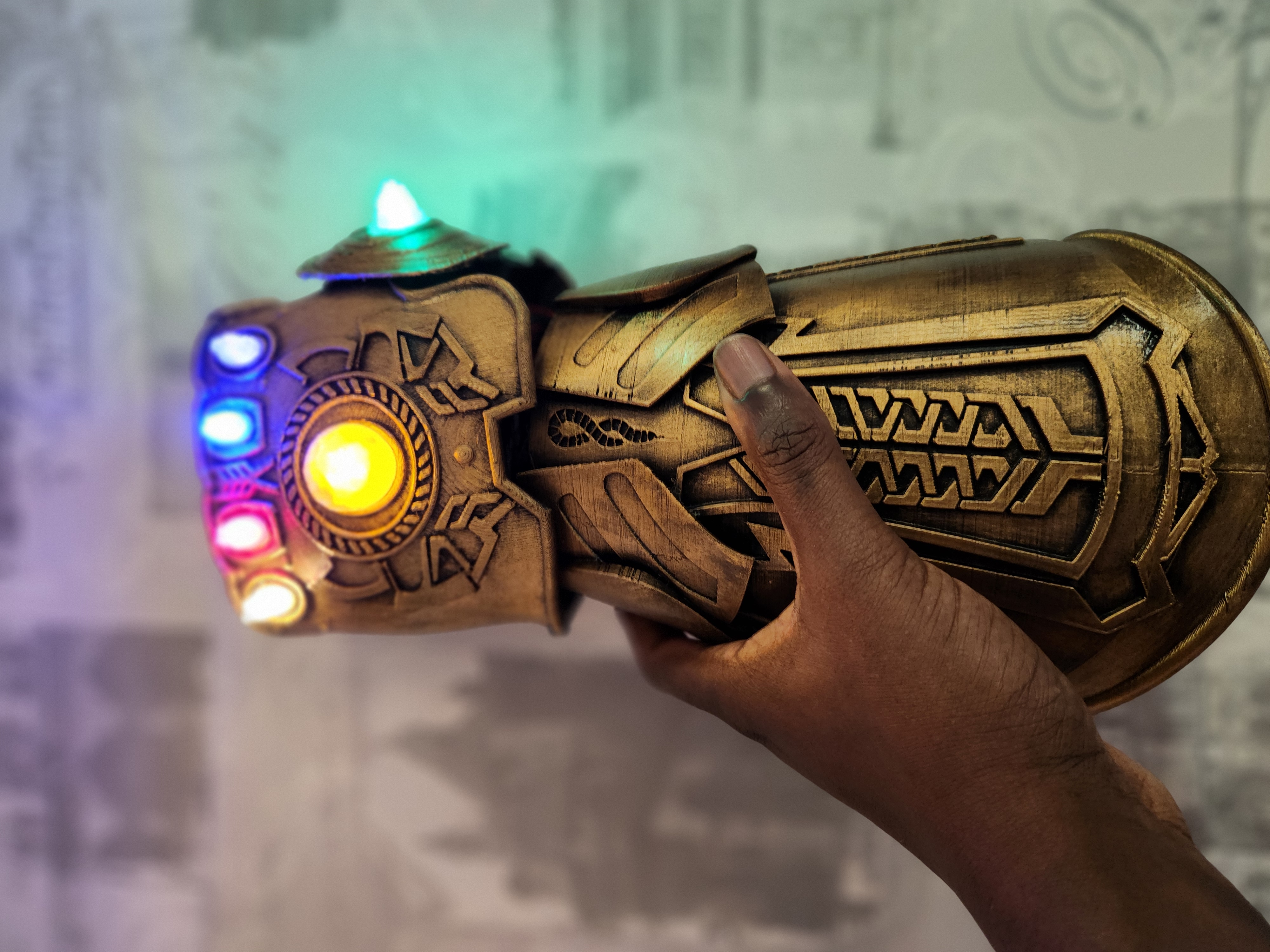 Miniatura 7 do modelo 3D Wearable Thanos Infinity Gauntlet