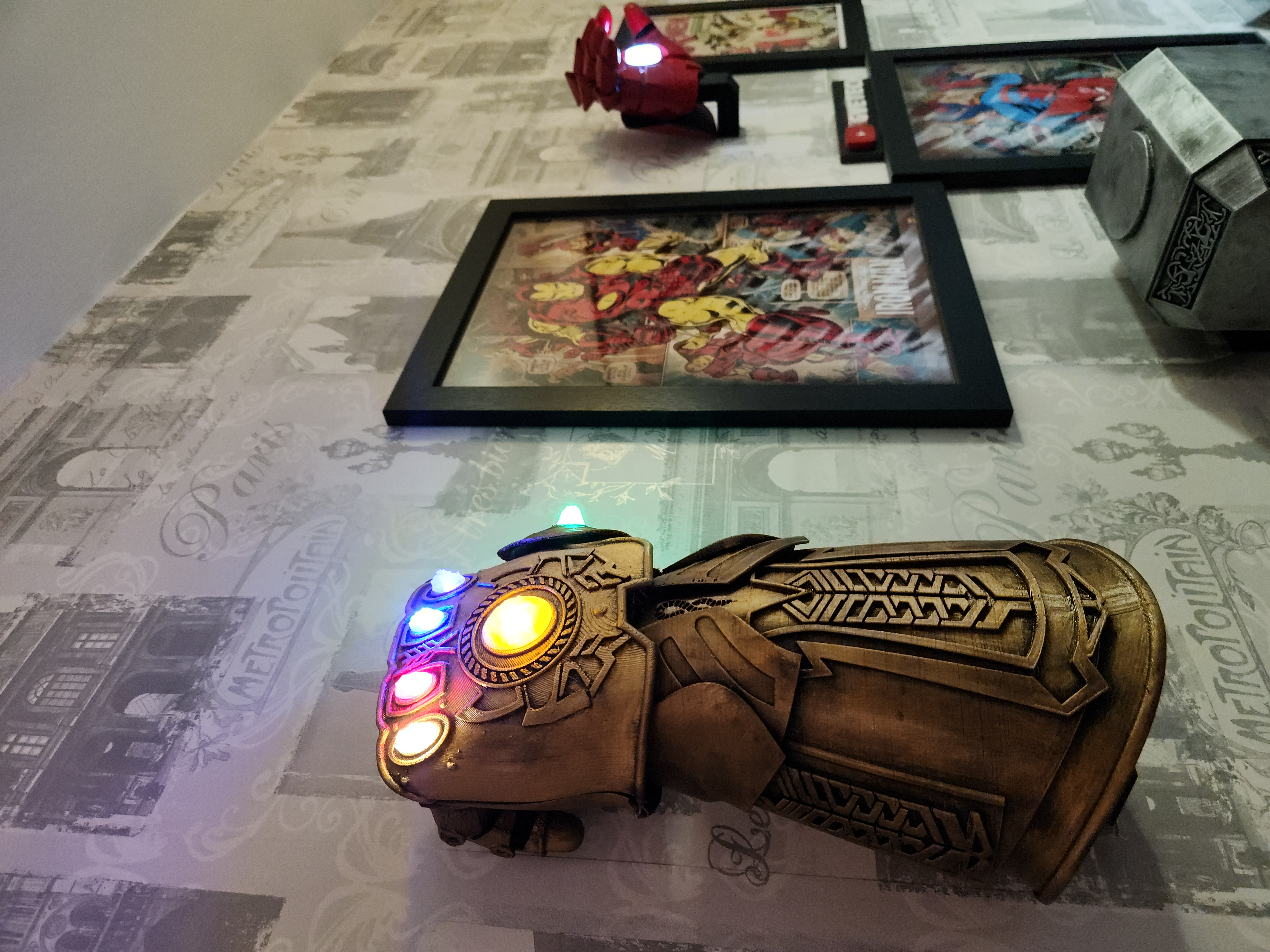 Miniatura 5 do modelo 3D Wearable Thanos Infinity Gauntlet