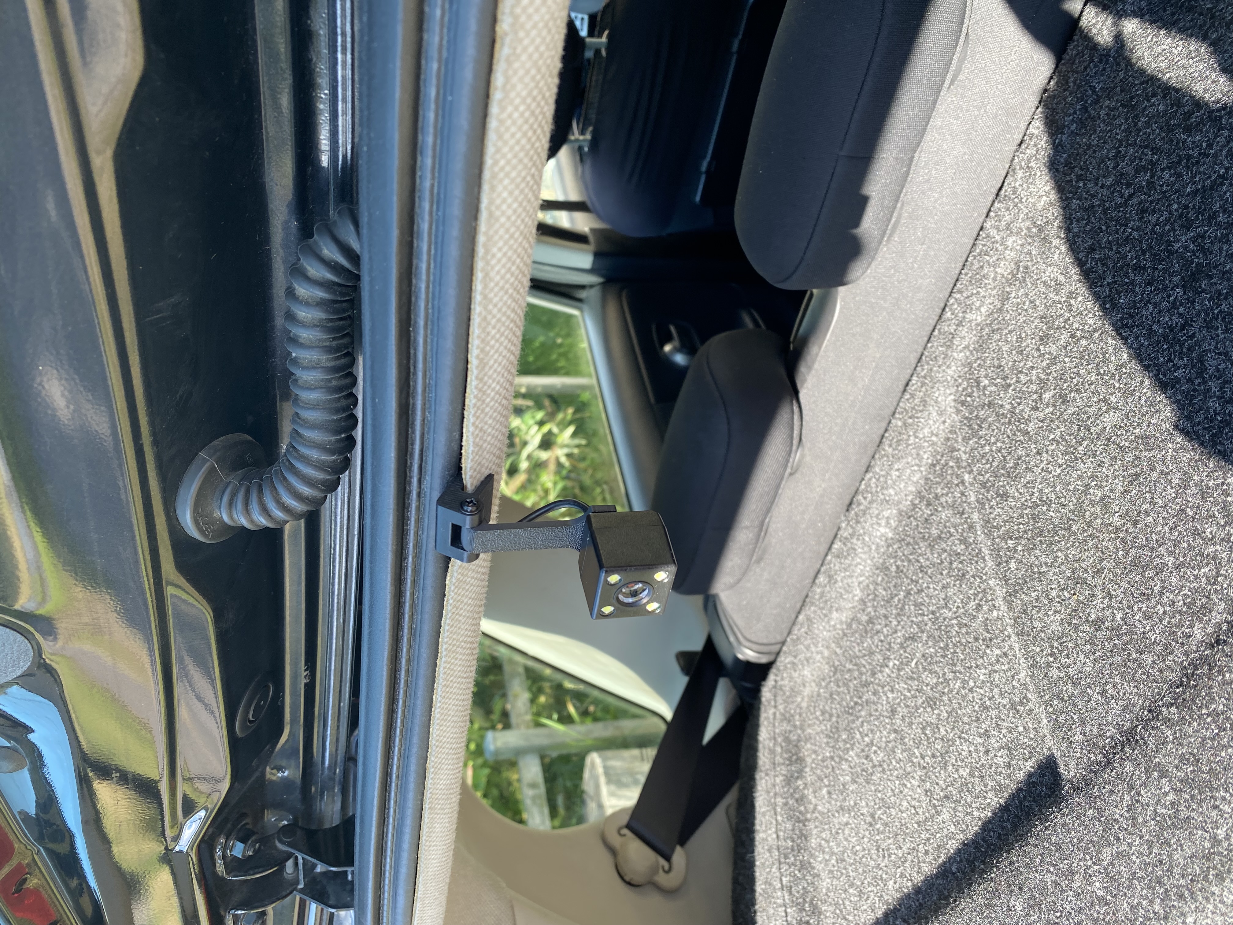 rear dashcam mount