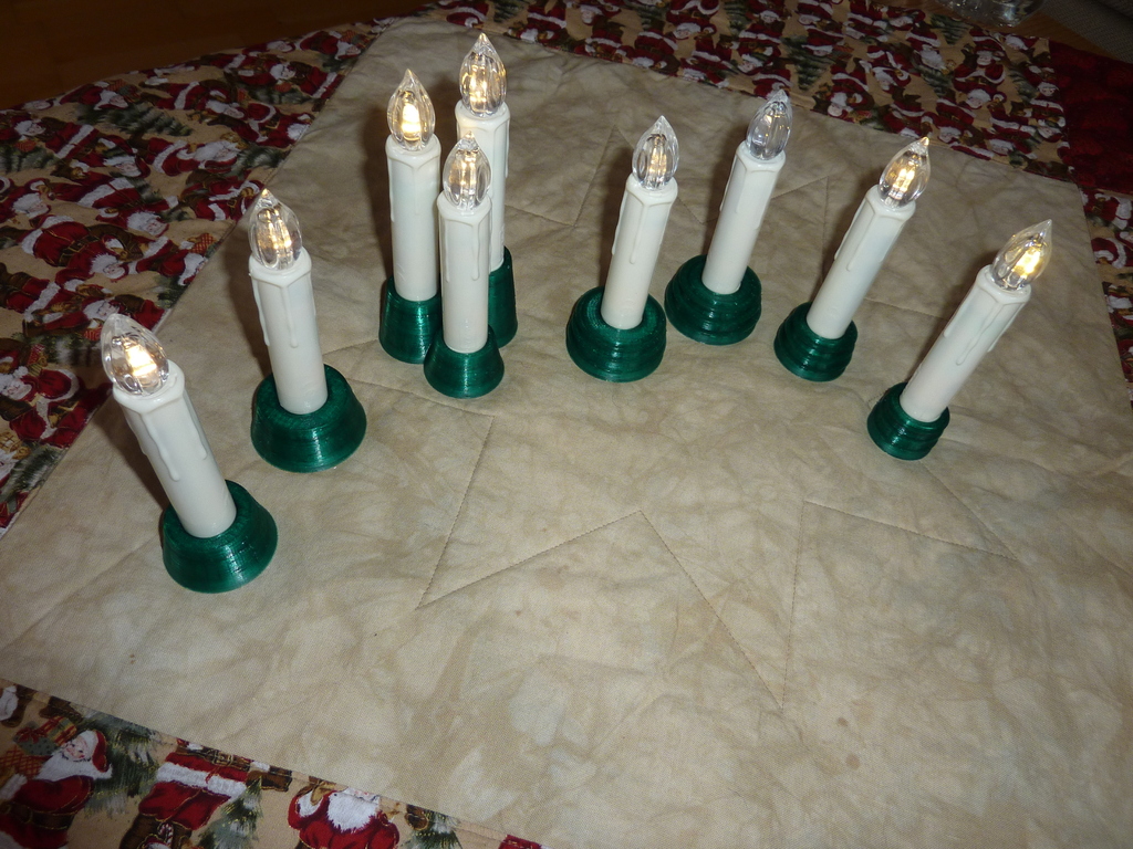 LED Kerzenhalter - LED Candle holder