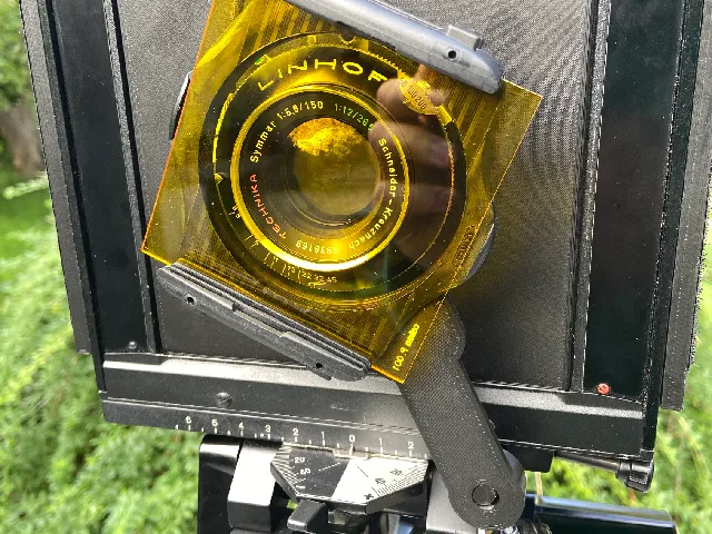 Sinar filter holder for Cokin P filters