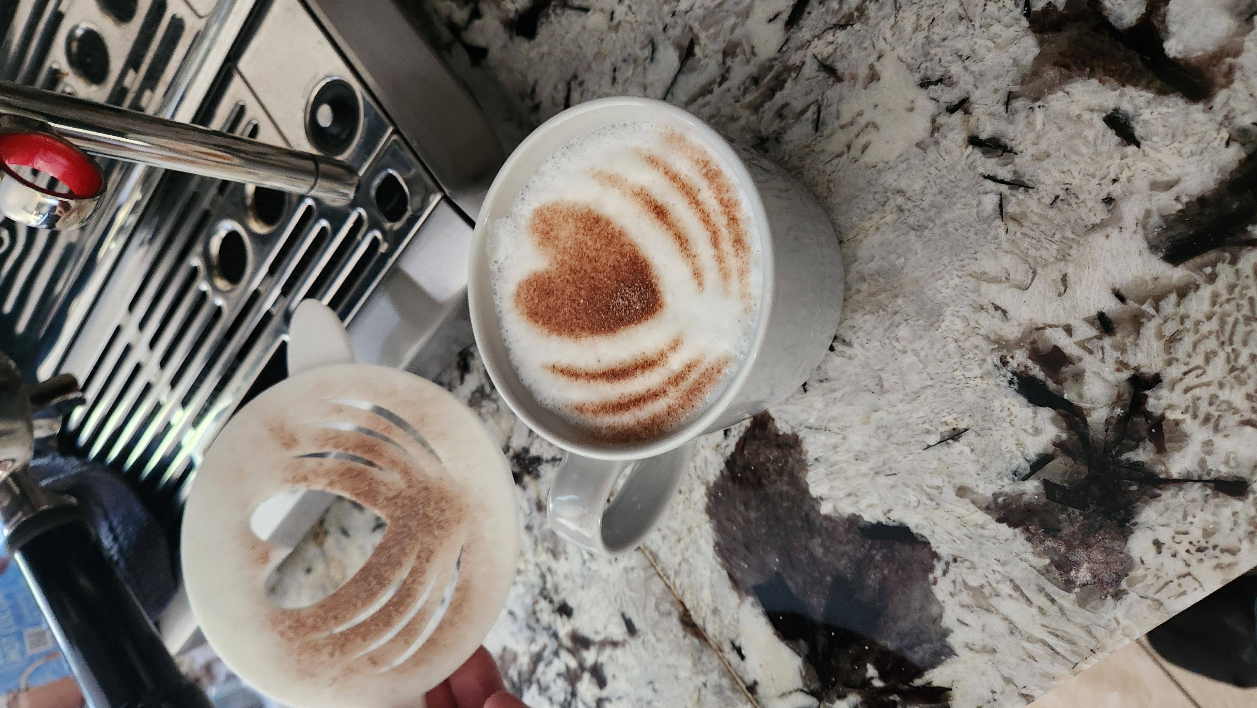 Coffee or dessert stencil that actually works!!