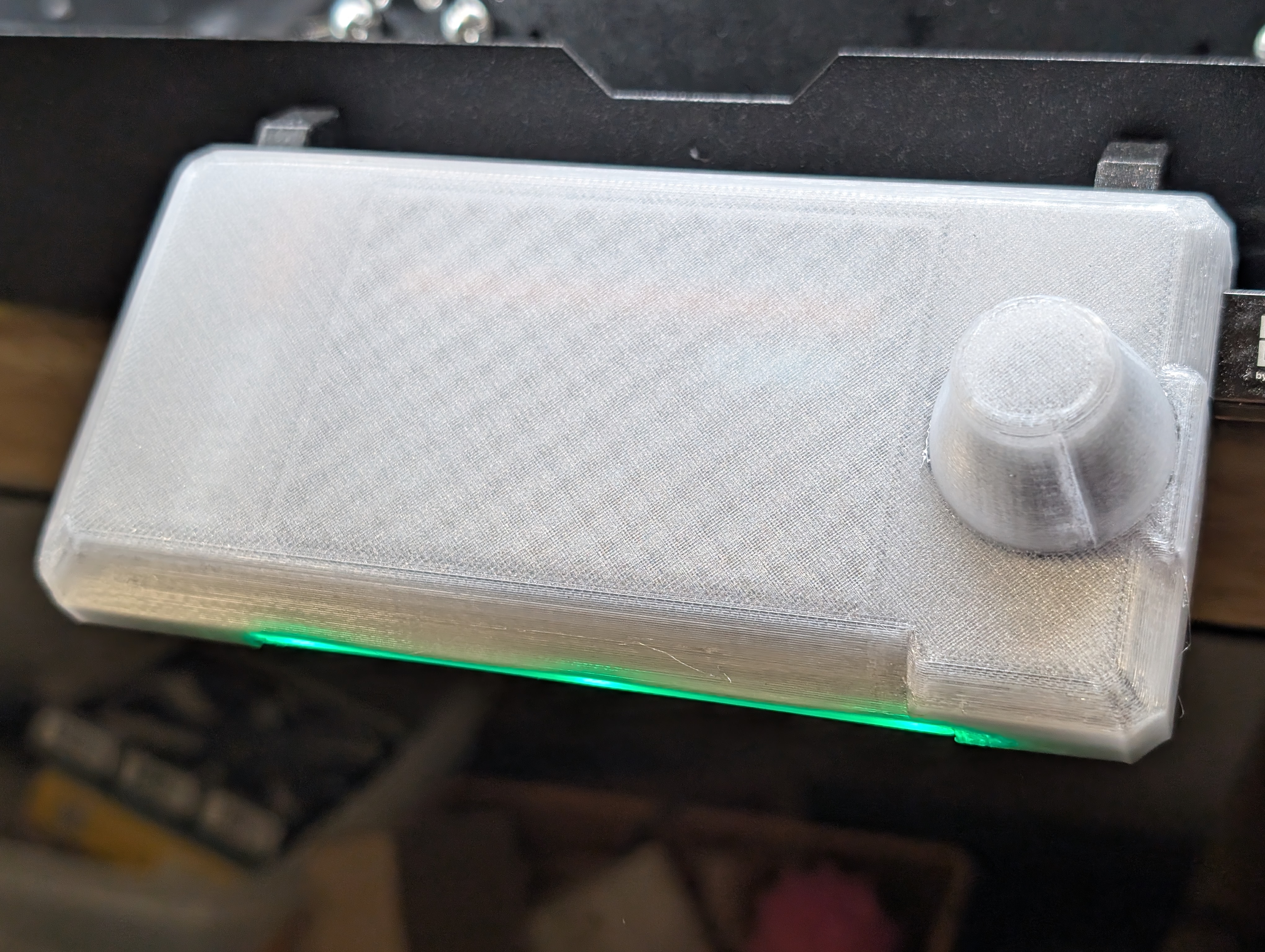Prusa i3 Mk4 control panel guard (Childproofing)