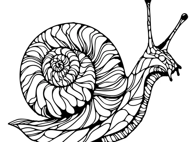 Wall art: Snail (two colours)