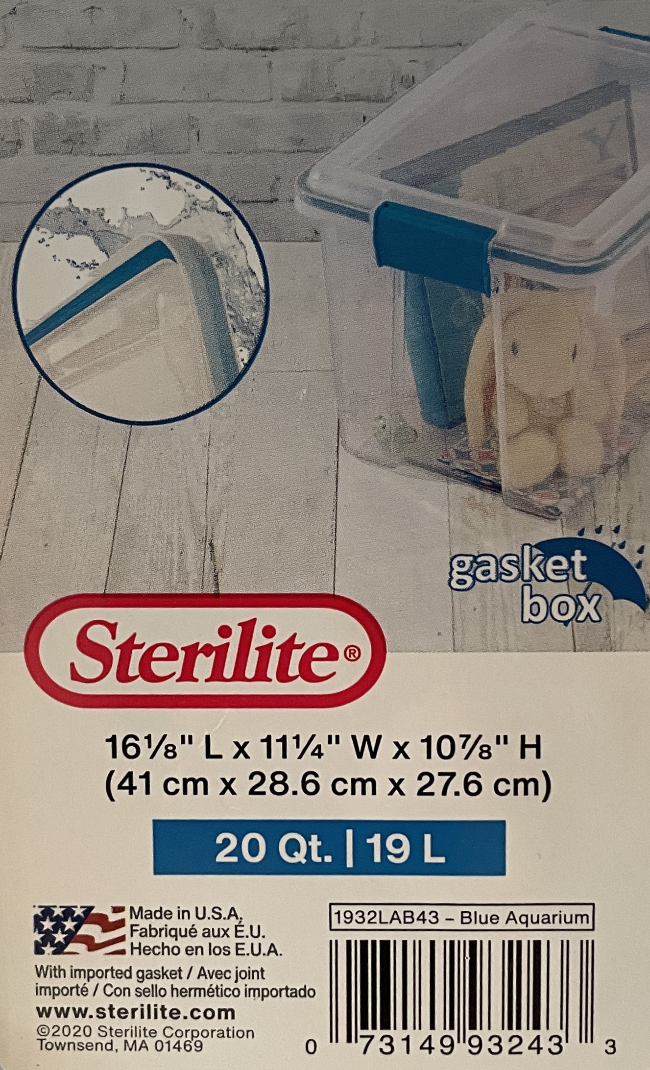Sterilite (19L) Drybox (updated) by Bruce B | Download free STL model ...