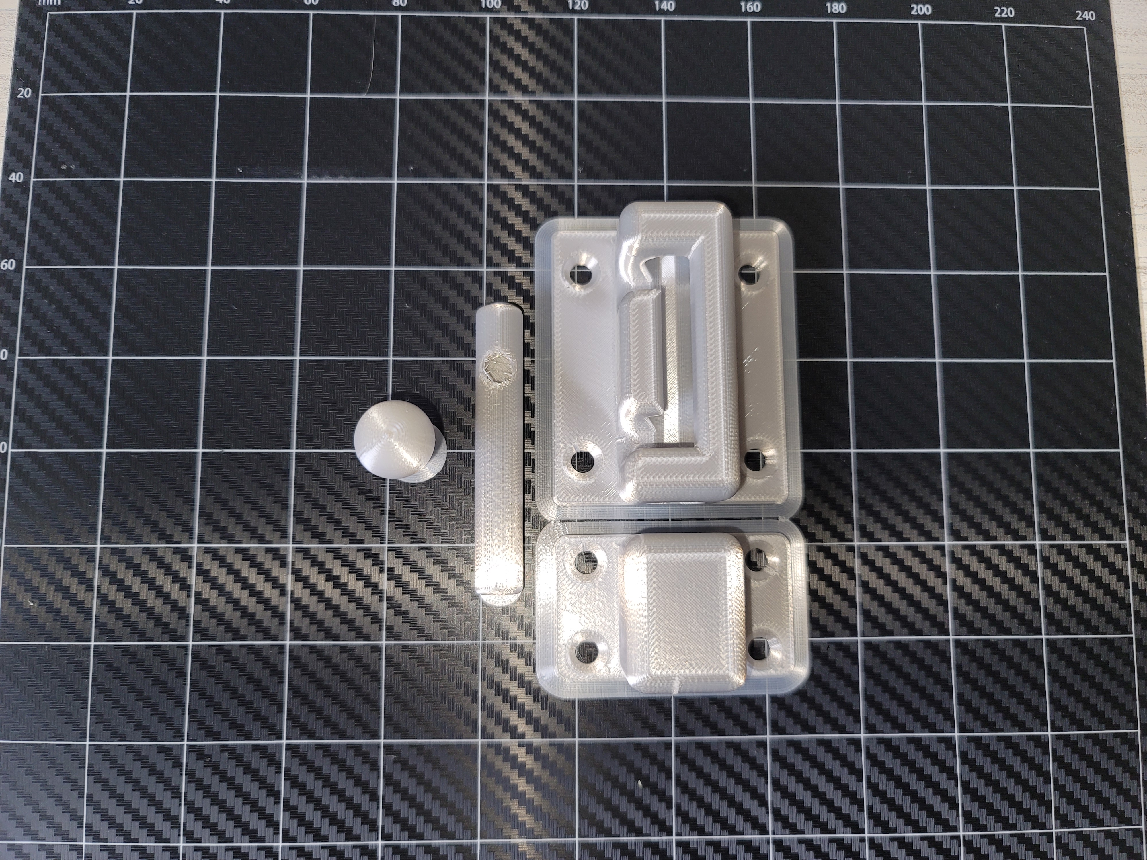 Miniatura 6 do modelo 3D Slide Latch Lock