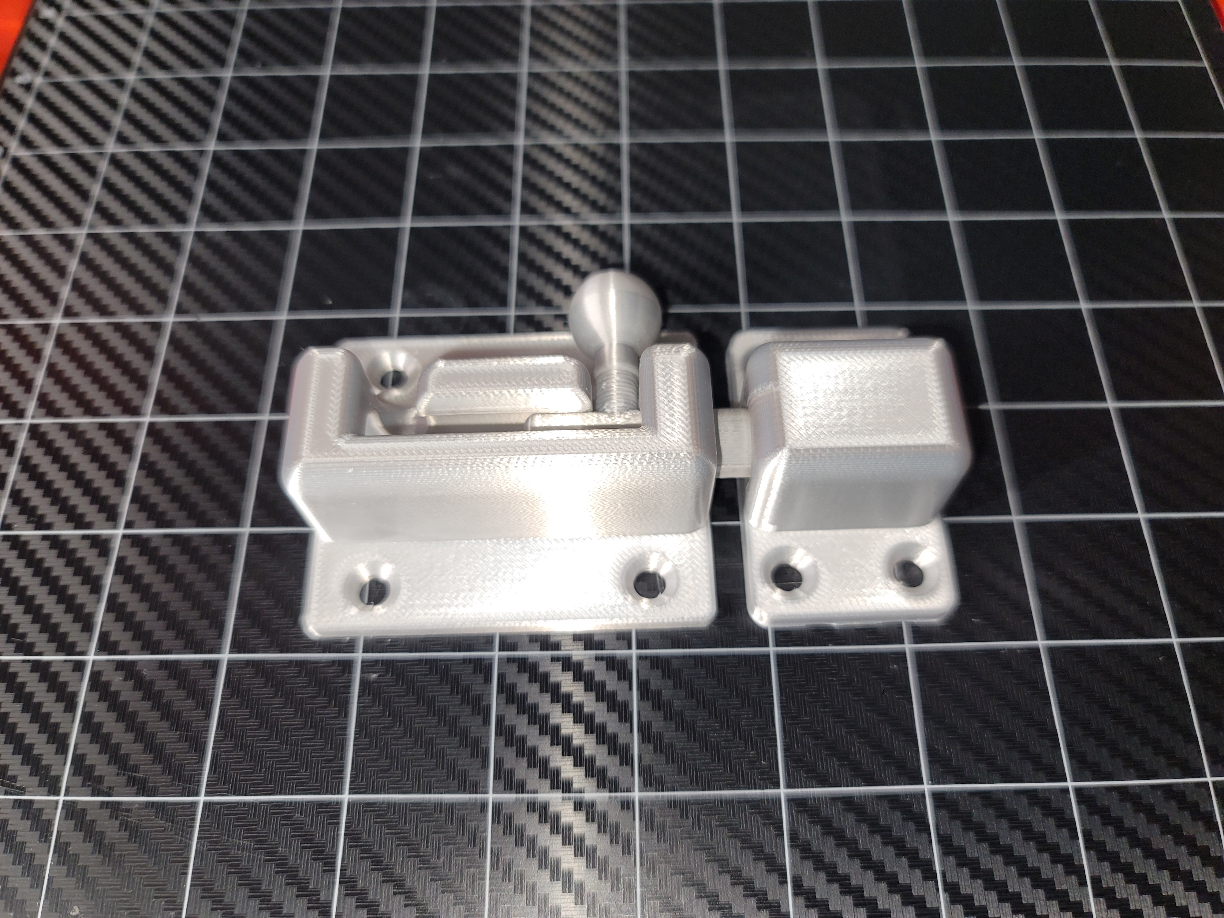 Miniatura 5 do modelo 3D Slide Latch Lock