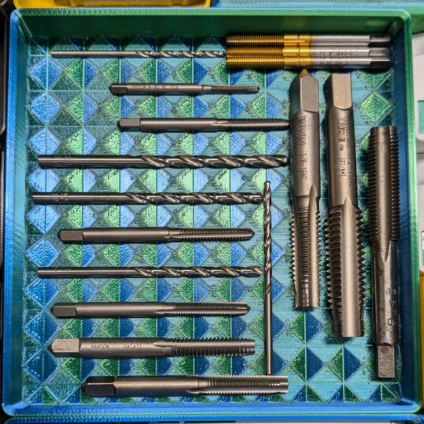 Gridfinity bit tray