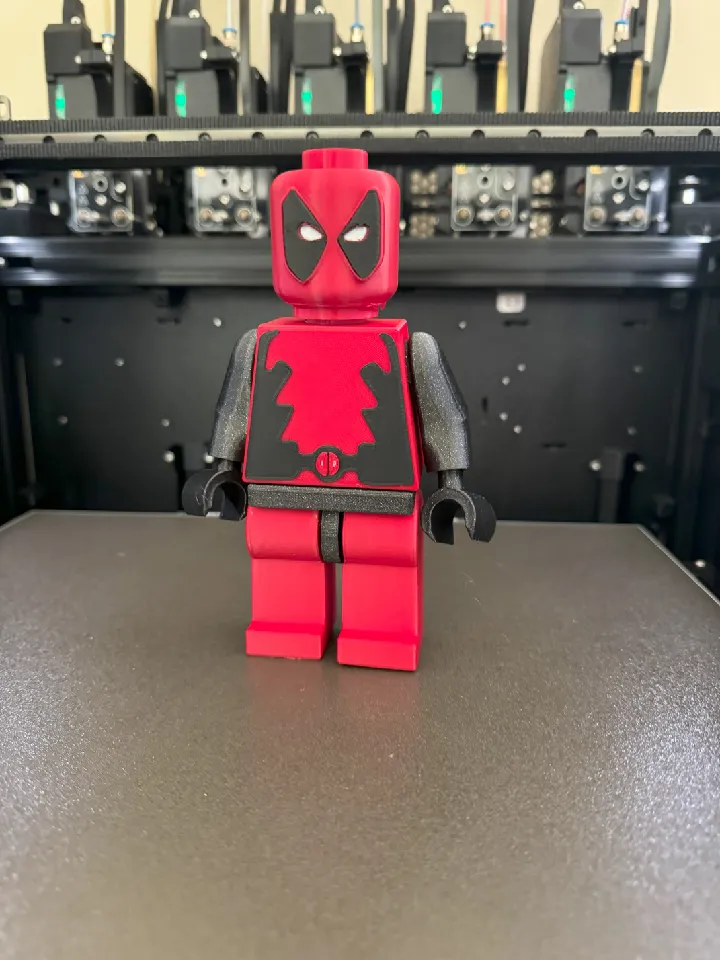 Deadpool Lego figure xl by RedPill_Phil Download free STL model