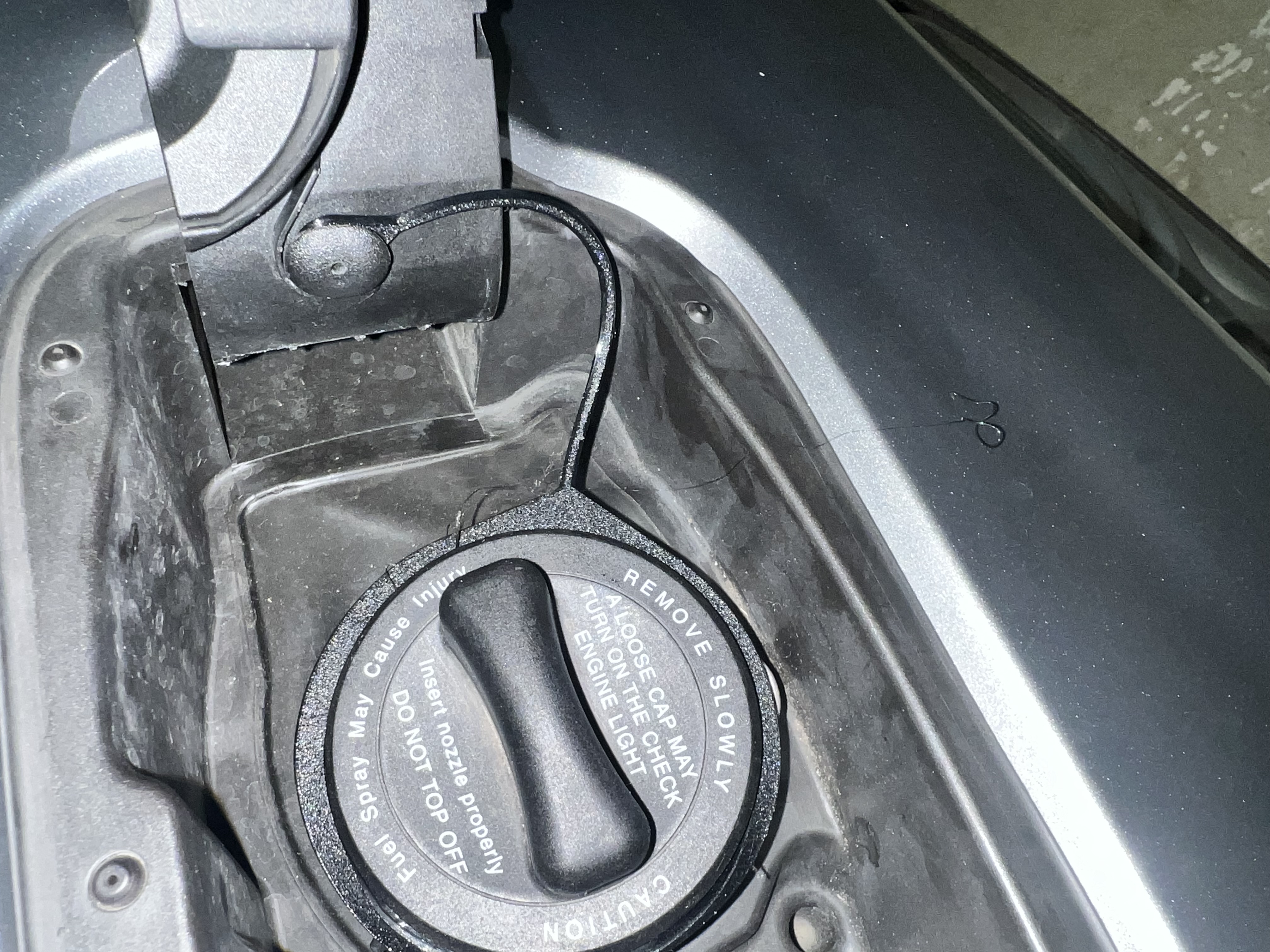 Mercedes C-Class W204 Gas Cap Tether