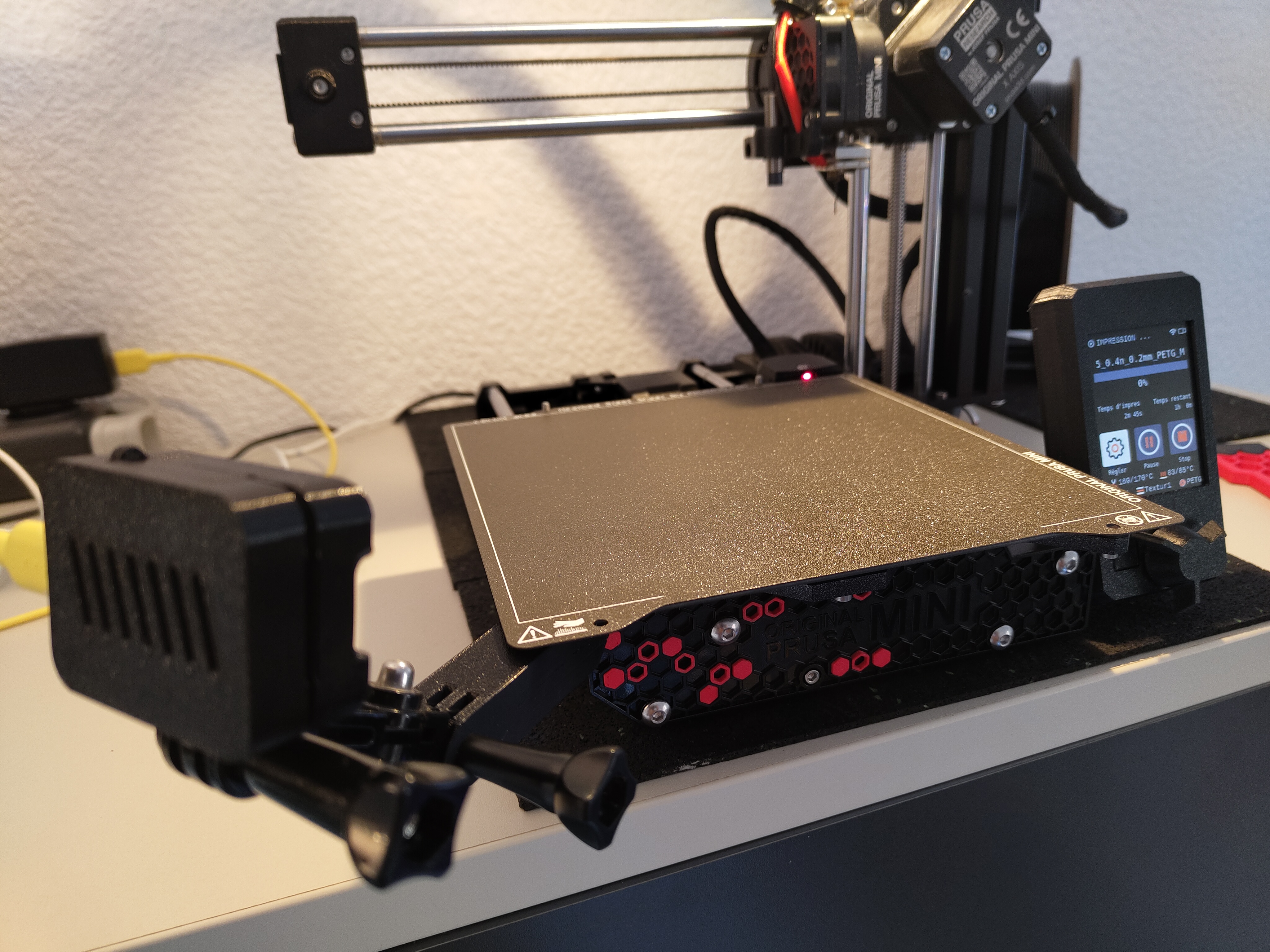 ESP32Cam USB SD + three pronged mount