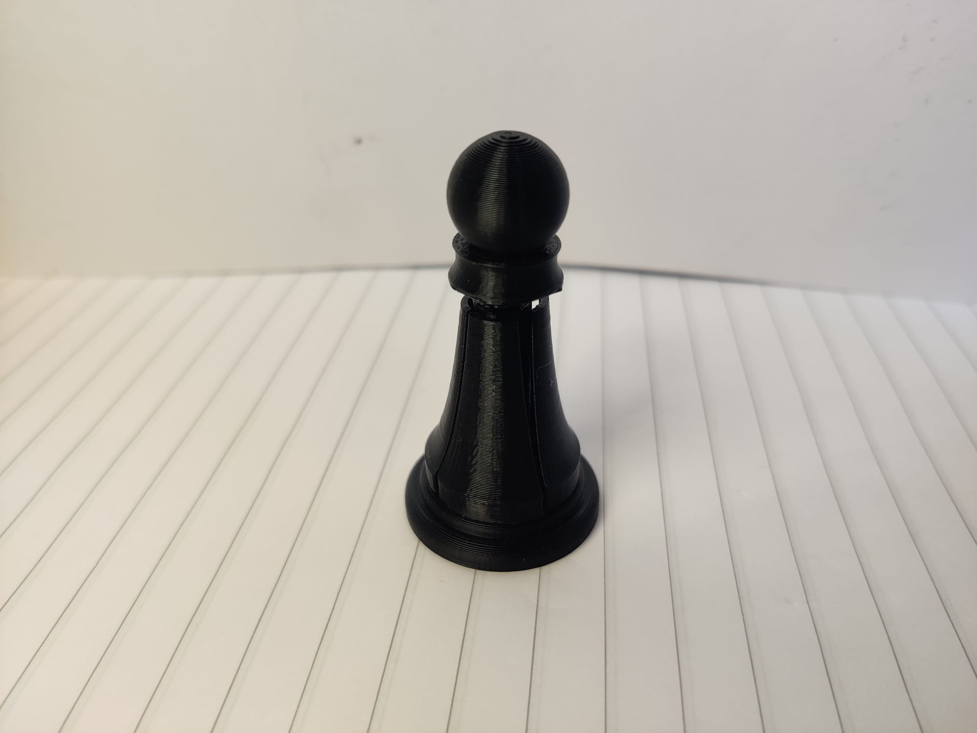 Miniatura 2 do modelo 3D Collapsible chess pawn
