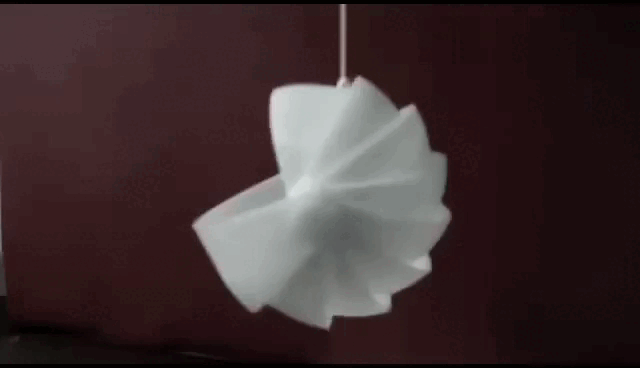 Collapsible  SHELL HANGING PLANTER