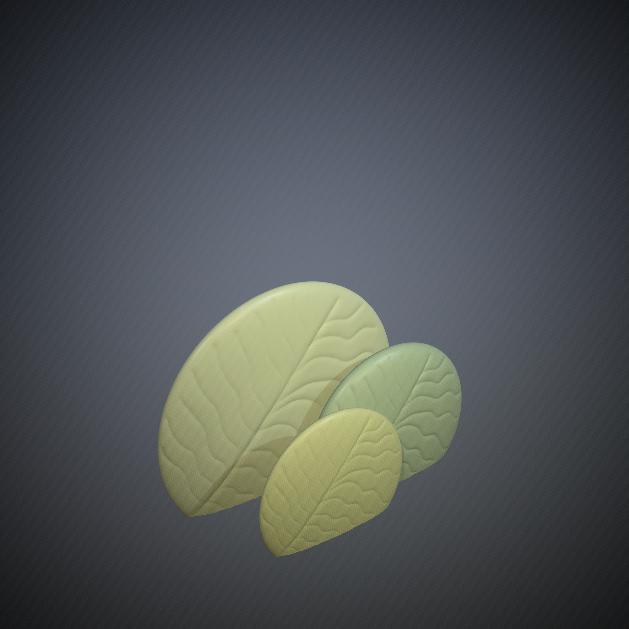 Foliage Round Vase Toilet