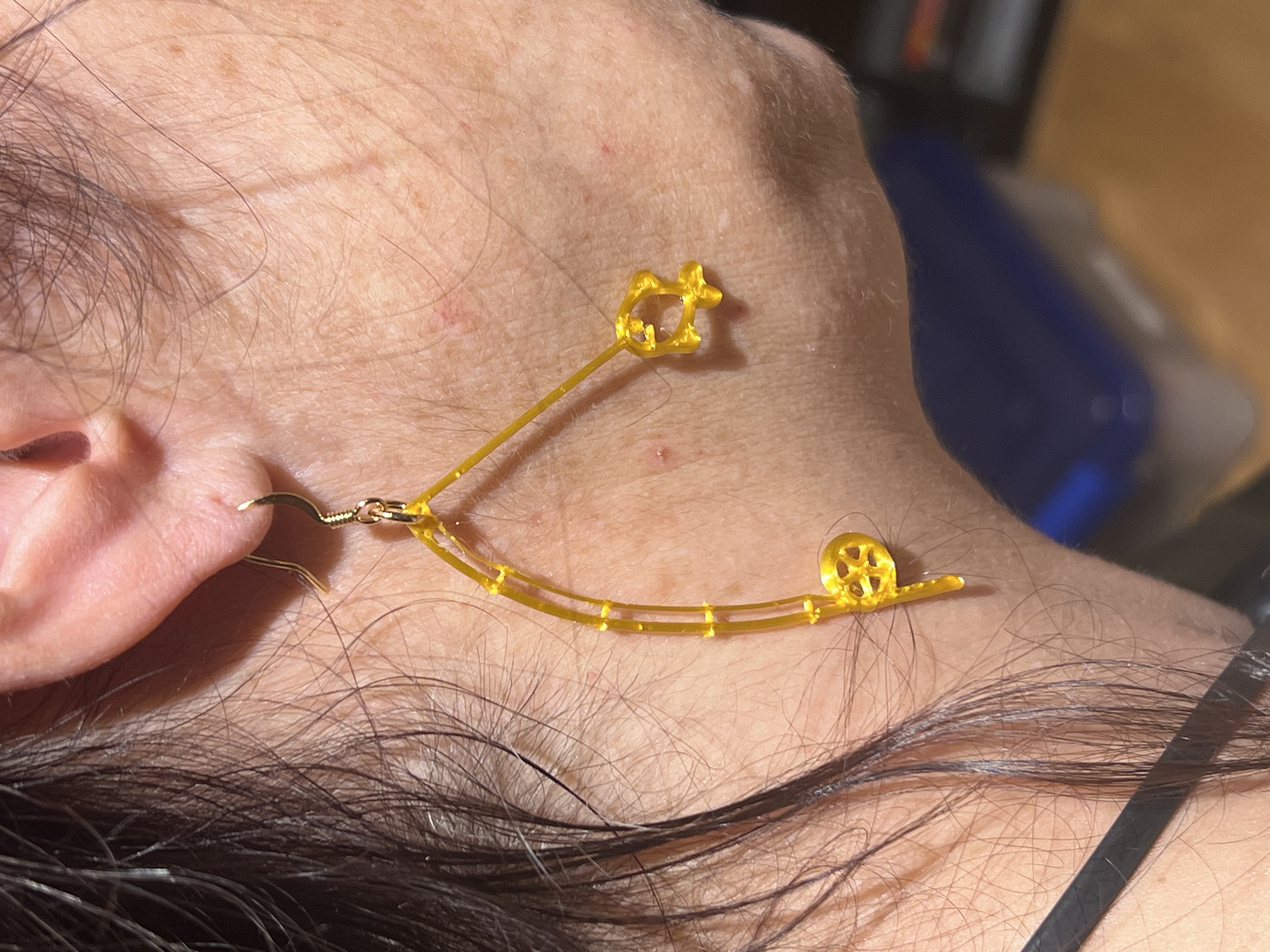 Fishing Pole Earrings
