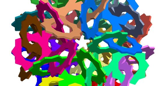ICOSAHEDRAL POLYLINK 1 by Albert P. Carpenter | Download free STL model ...