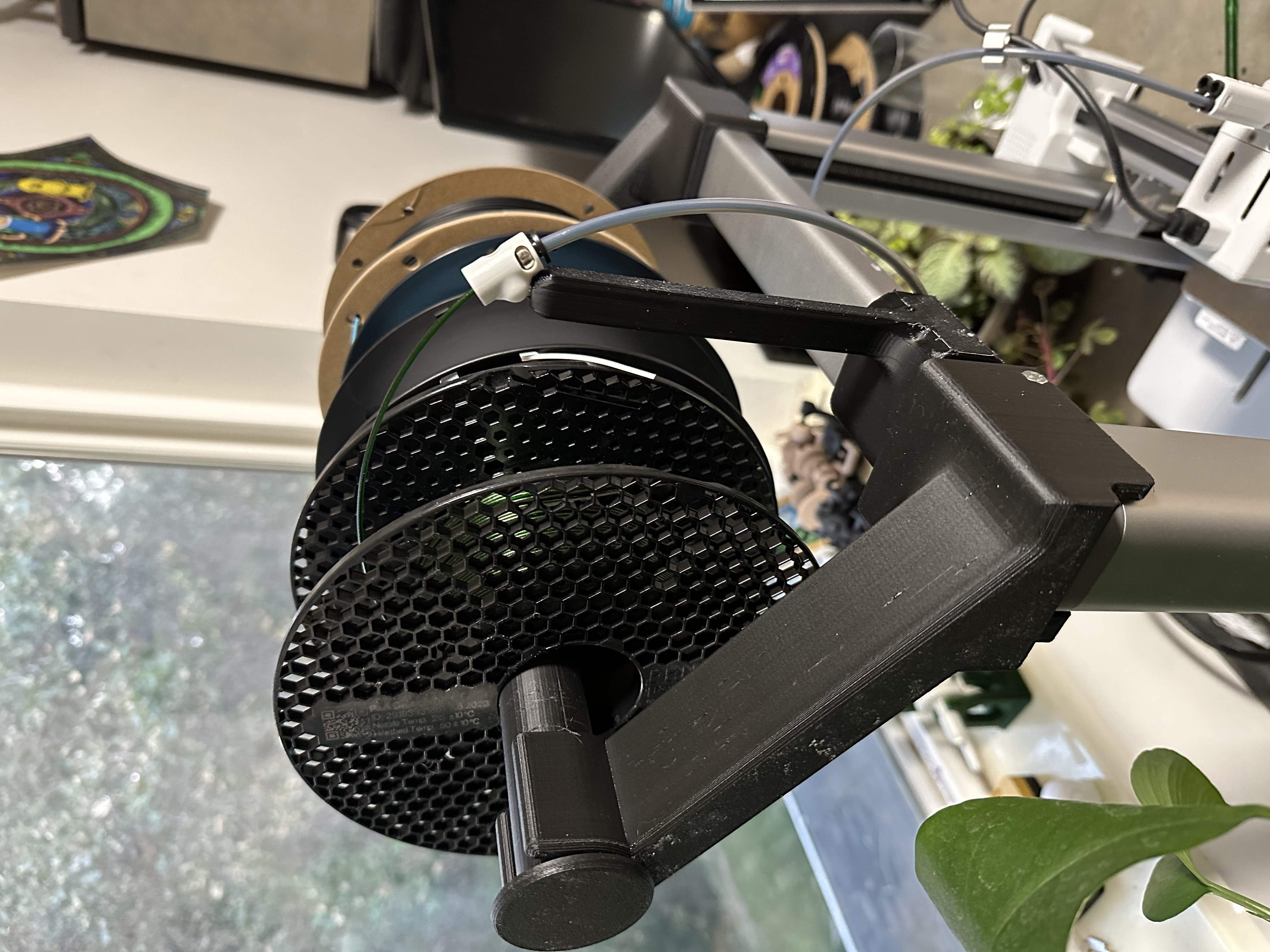 Miniatura 2 do modelo 3D Spool Rack for Bambu Lab A1