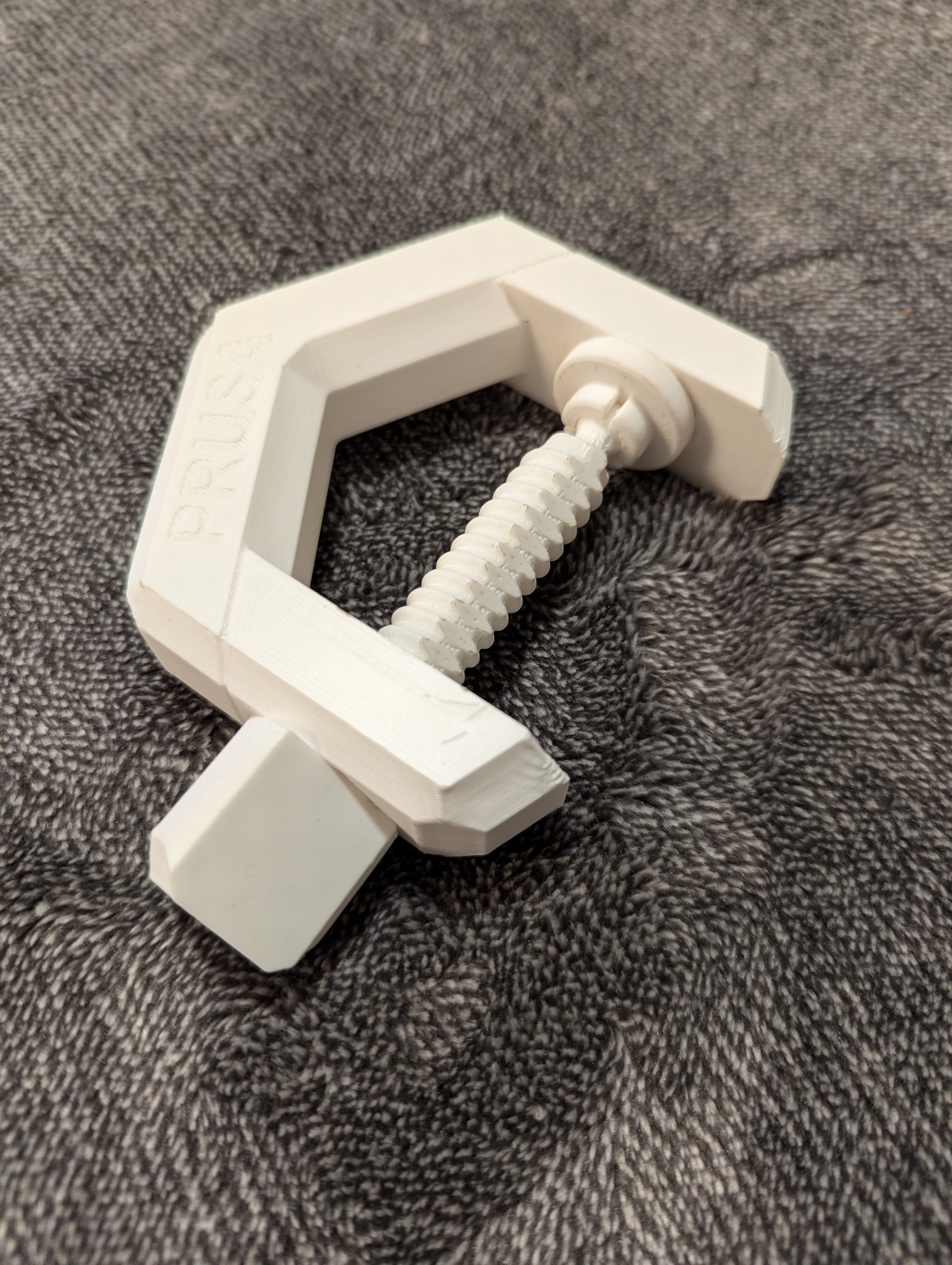 Better Prusament Clamp 3D model thumbnail