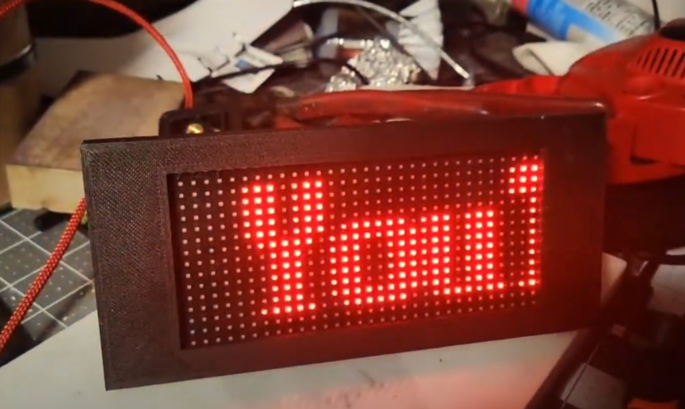 Frame for LED Sign