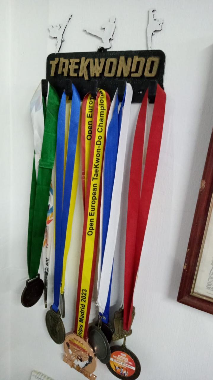 Taekwondo Medal Hanger
