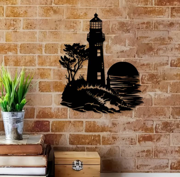 Charming Lighthouse Wall Art