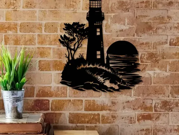 Charming Lighthouse Wall Art