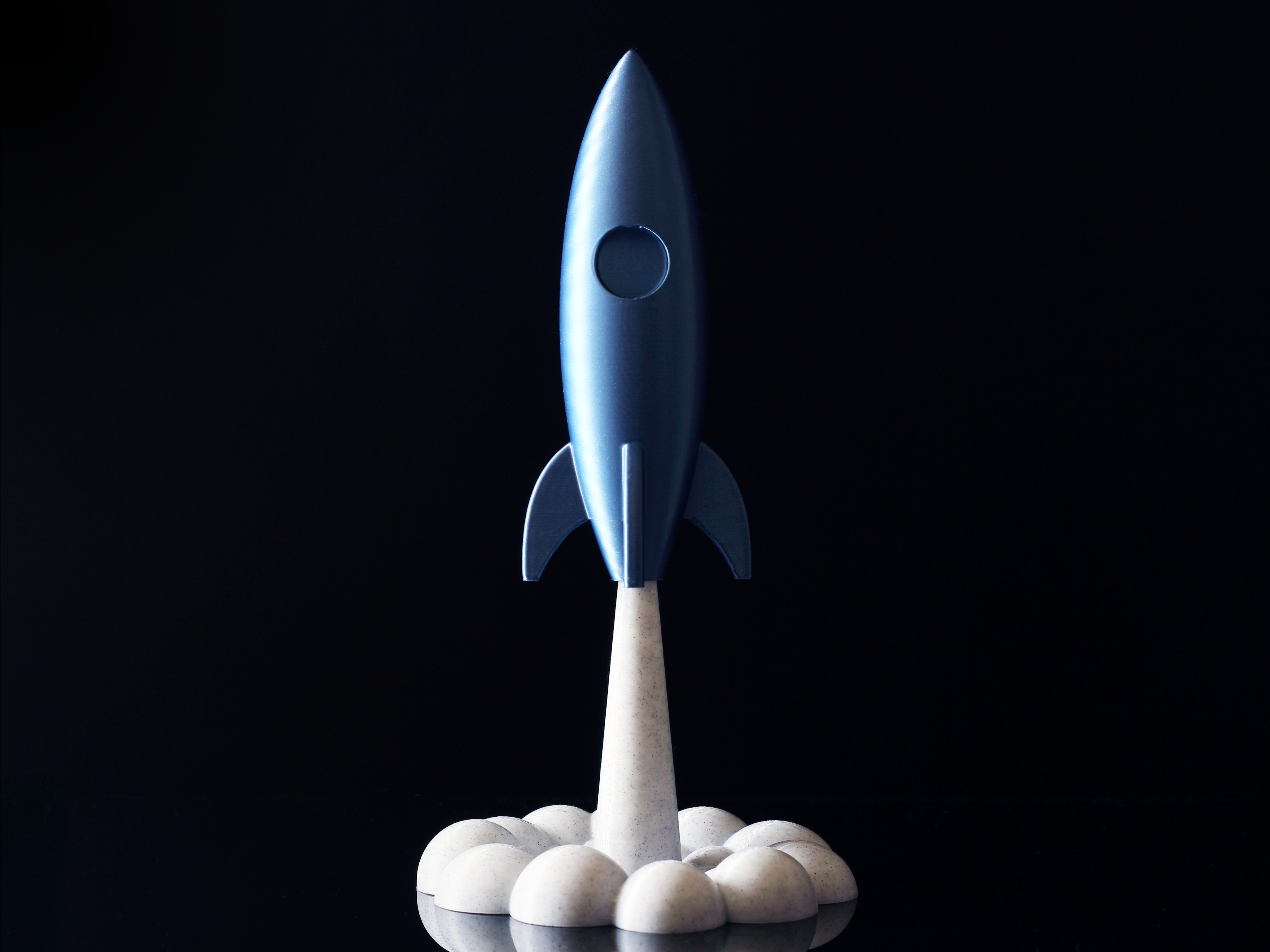 Minimalist Rocket Ship