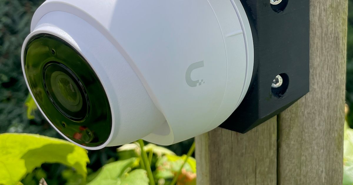 Unifi G5 Turret Ultra Camera Corner Holder by gomba777 | Download free ...