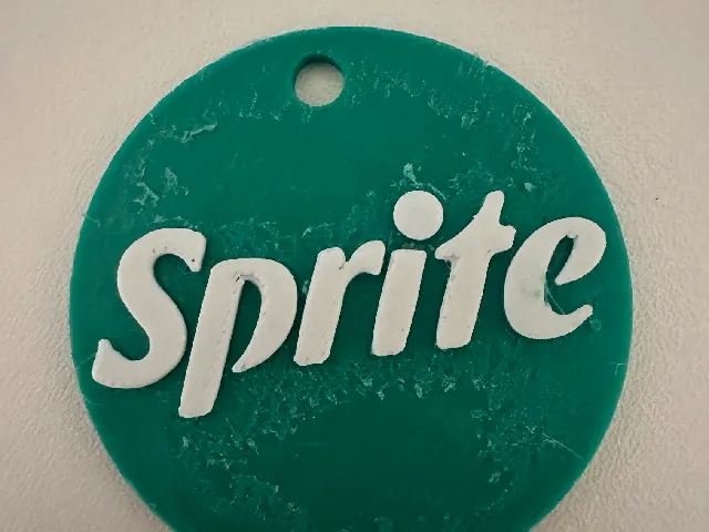 Sprite keychain