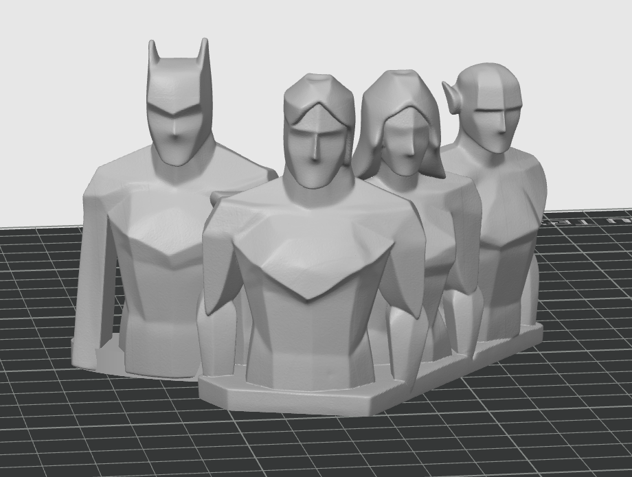 Justice League - Lowpoly — miniatura 2