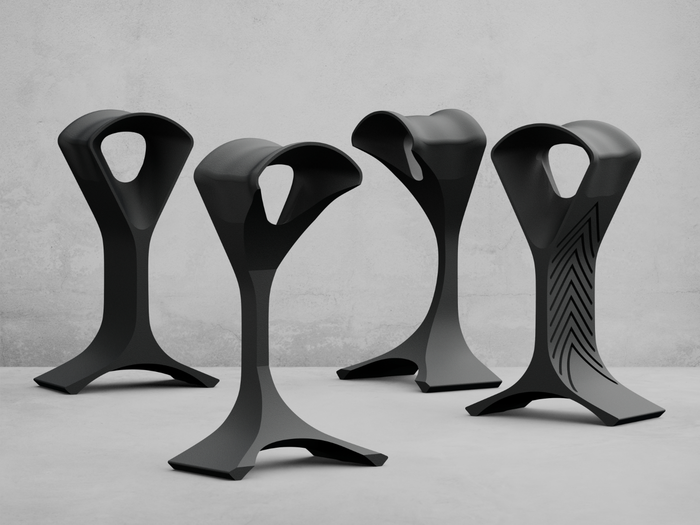 Headset Stand Collection – 4 Styles