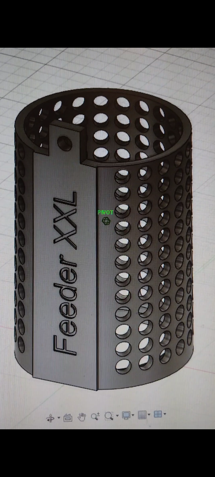 Futterkorb XXL feeder basket large for ground fishing