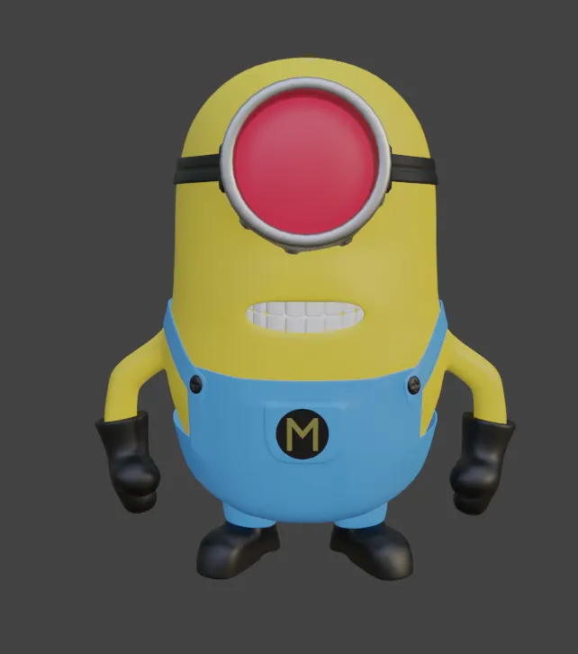 mega-minion-mel-laser-vision-despicable-me-4-by-bob-download-free-stl-model-printables-com