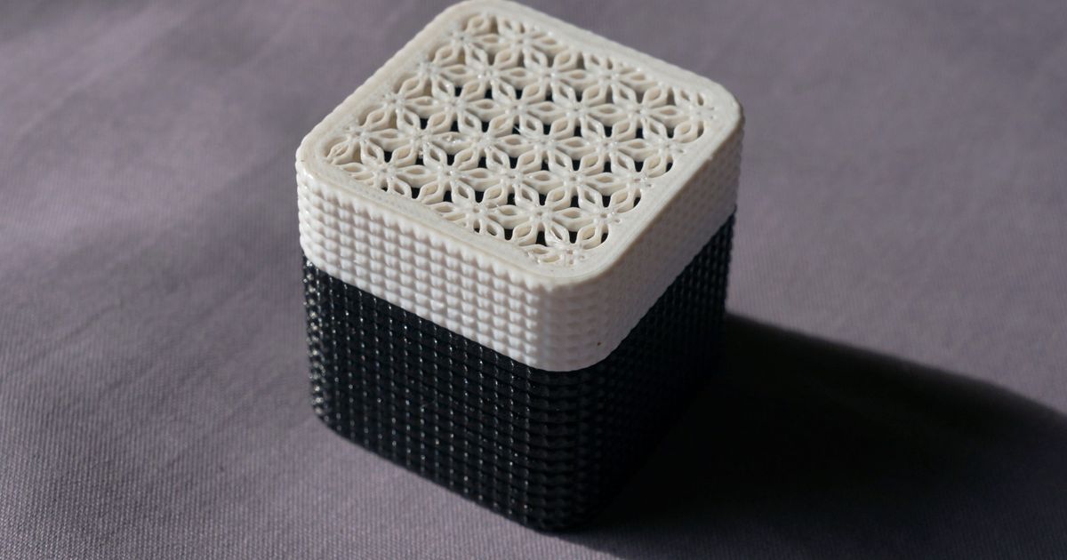 Knurled Box by Jack | Printables Store