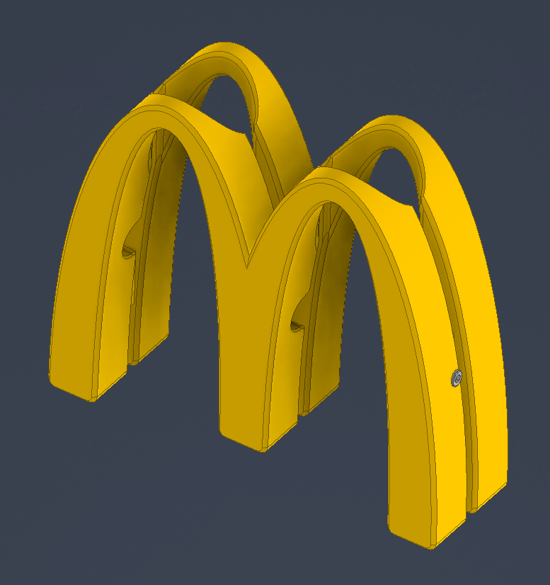 Miniatura 3 do modelo 3D McKink Handcuffs