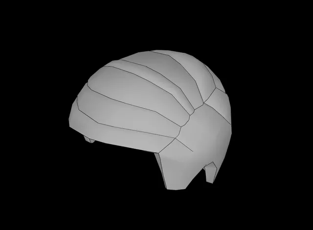 Lego Compatible (99930.dat) Minifig Hair Short Combed Sideways with Left Parting