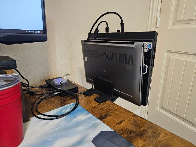 Dual Laptop Desk Extension Shelf