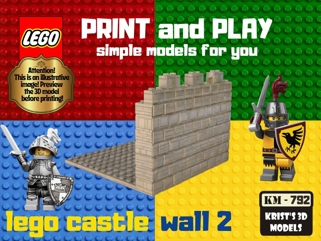 lego castle wall 2