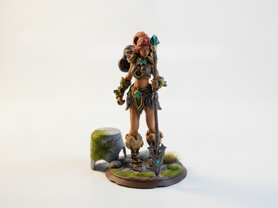 Nidalee Huntress Figurine League of Legends 3D Printable