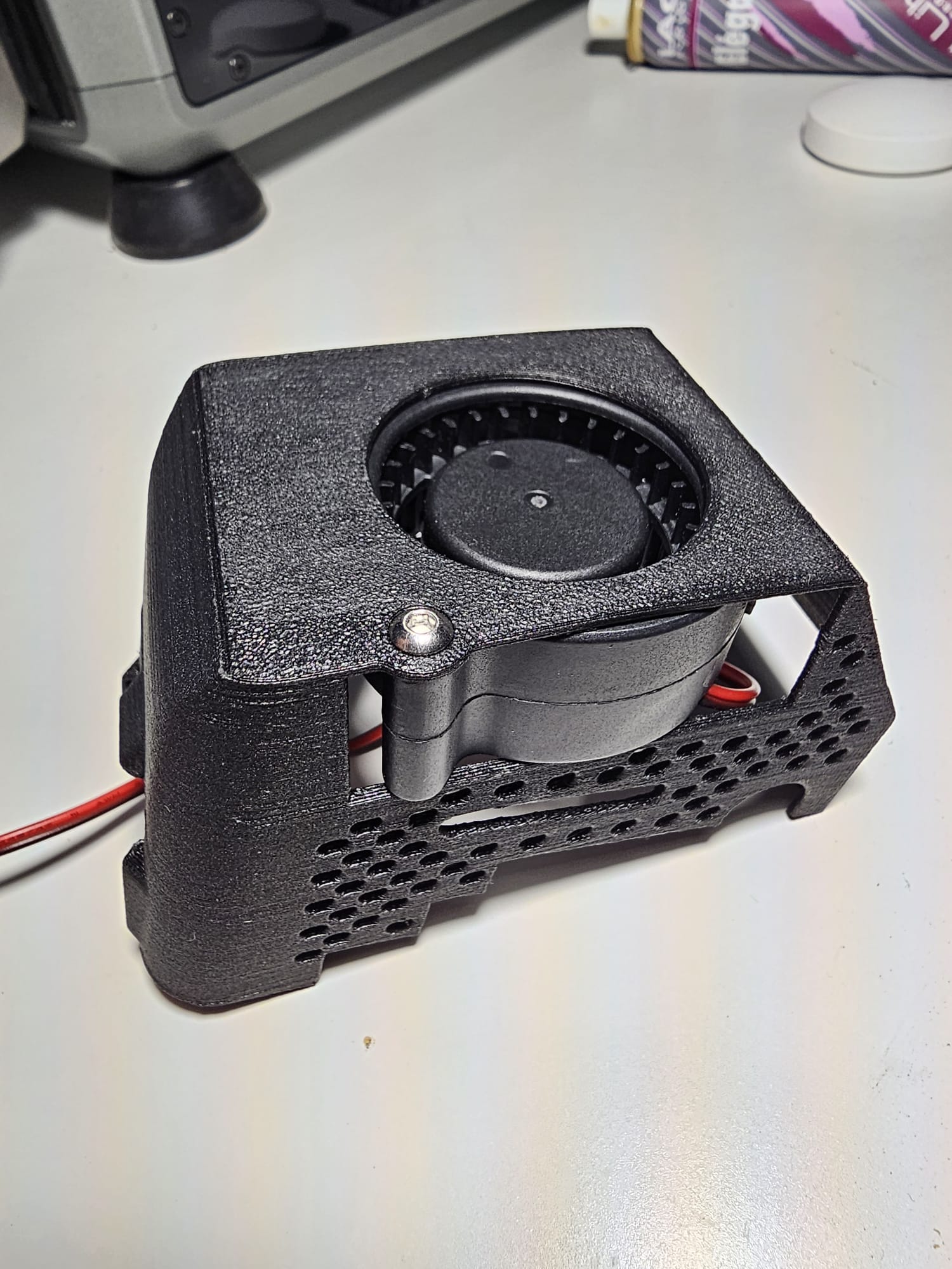 Creality K1c cabezal silencioso para ventilador 5020 3D model thumbnail