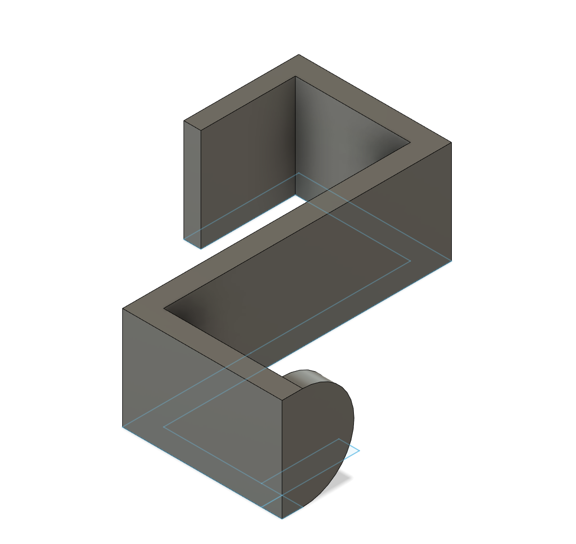 Simple hook 16mm inner width